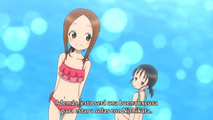 Karakai Jouzu no Takagi-san: Water Slide